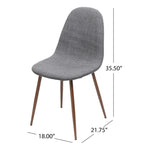 Chaise de salle à manger moderne du milieu du siècle