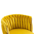 Chaise de salle à manger en velours au charme moderne