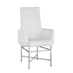 Modern Armchair with Steel Frame