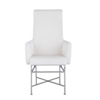 Modern Armchair with Steel Frame