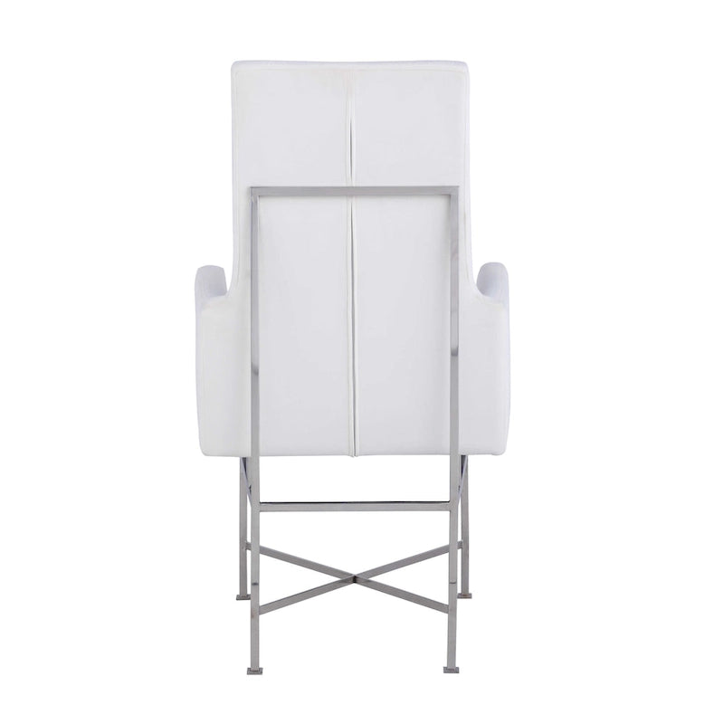 Modern Armchair with Steel Frame