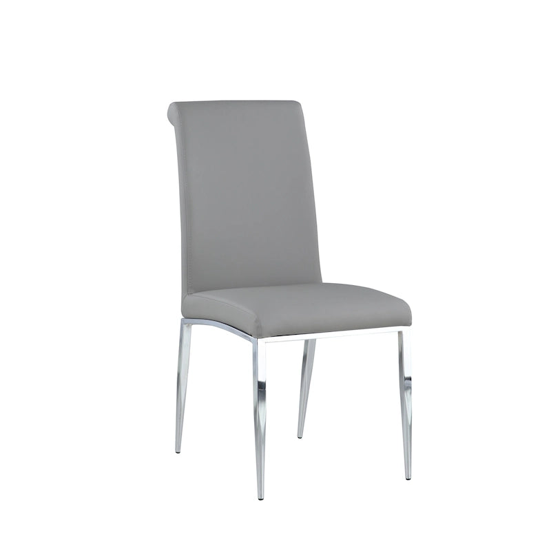 Chaise d'appoint cantilever rembourrée moderne