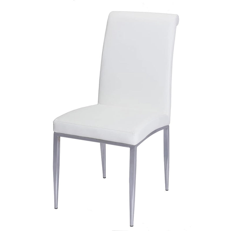 Chaise d'appoint cantilever rembourrée moderne