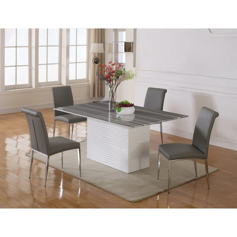 Chaise d'appoint cantilever rembourrée moderne