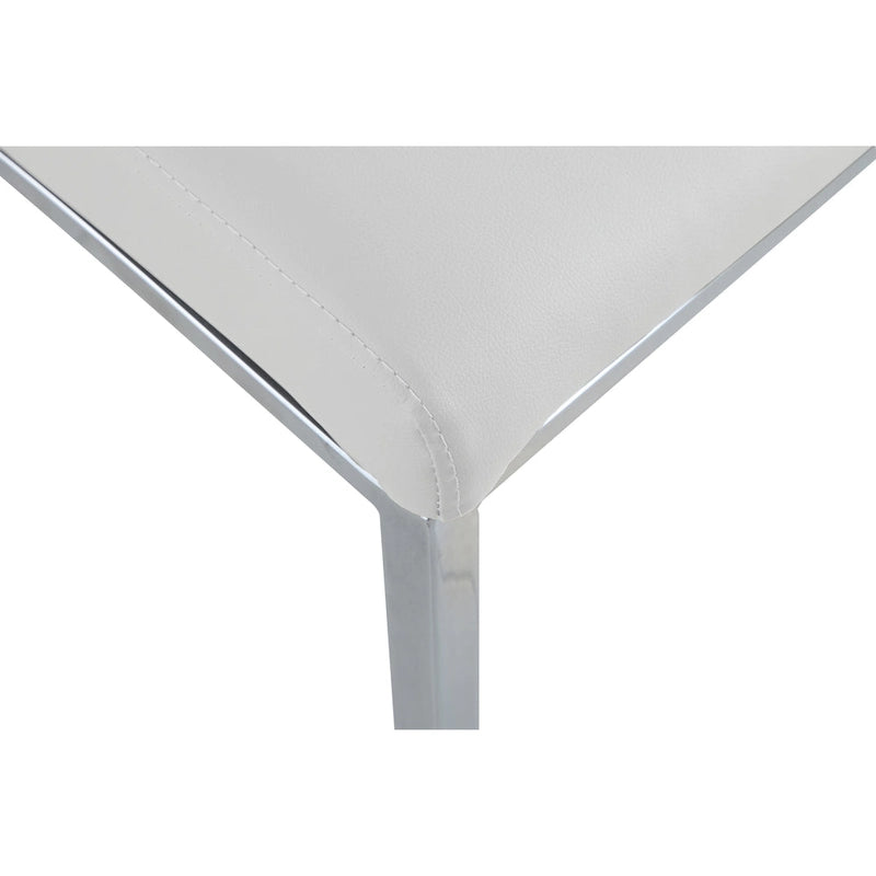 Chaise d'appoint cantilever rembourrée moderne