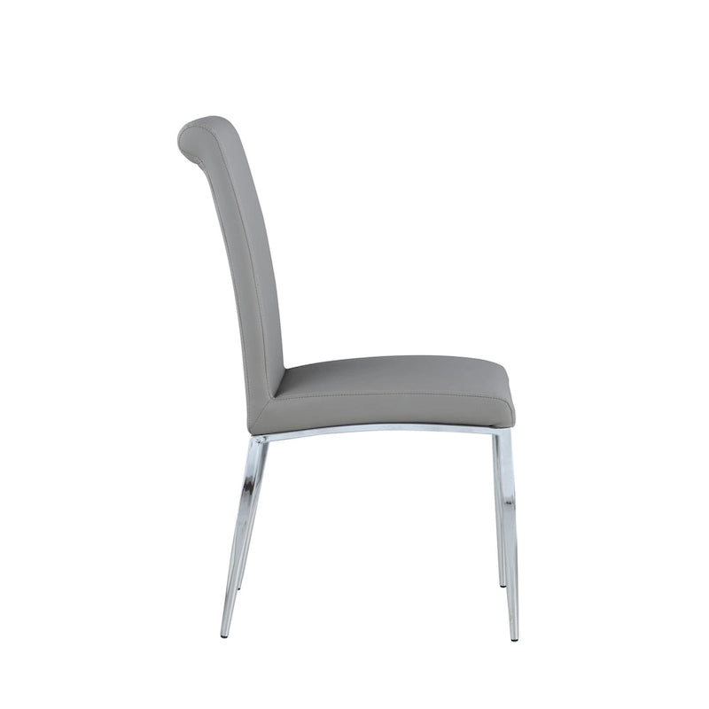Chaise d'appoint cantilever rembourrée moderne