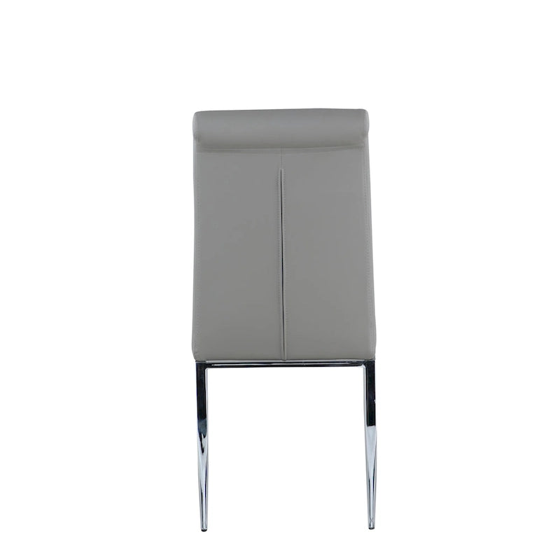 Chaise d'appoint cantilever rembourrée moderne