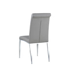 Chaise d'appoint cantilever rembourrée moderne