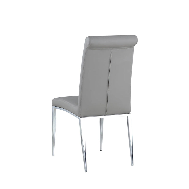 Chaise d'appoint cantilever rembourrée moderne