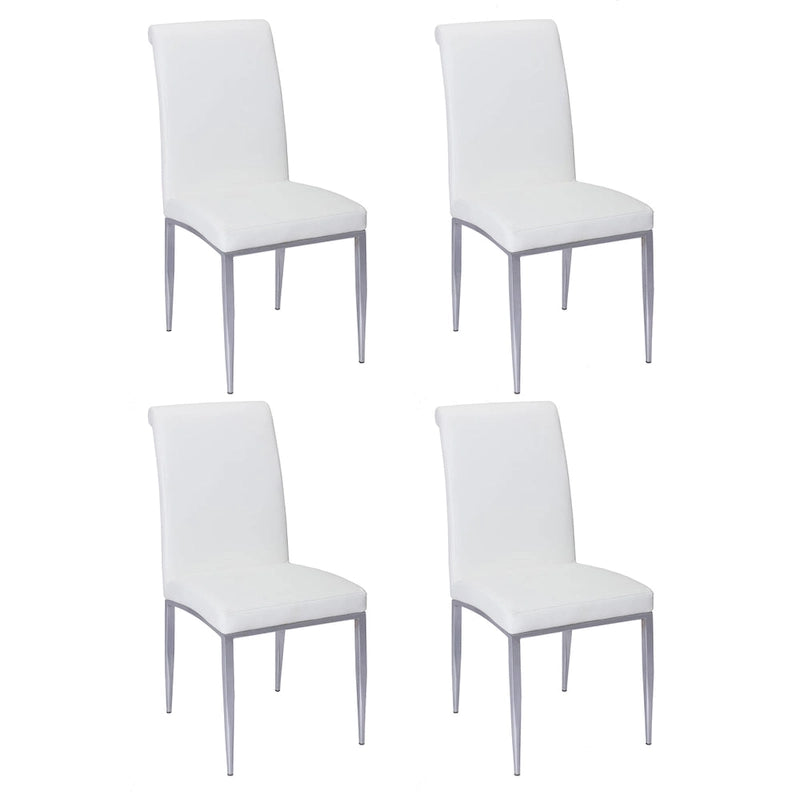 Chaise d'appoint cantilever rembourrée moderne