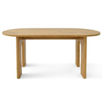 Table à manger 67 sur pied central - Chêne