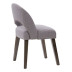 Lot de 2 chaises de salle à manger tapissées Tiffany