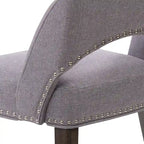 Lot de 2 chaises de salle à manger tapissées Tiffany