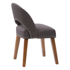 Lot de 2 chaises de salle à manger tapissées Tiffany