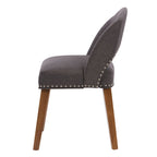 Lot de 2 chaises de salle à manger tapissées Tiffany
