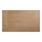 162 cm Wooden Dining Table with Shelves