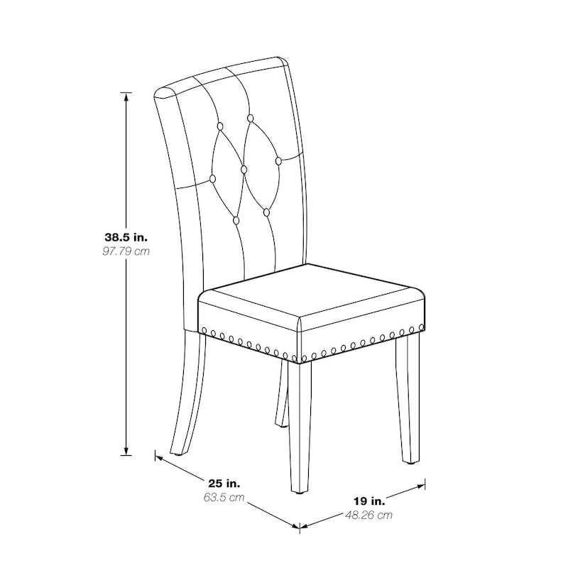 Chaises de salle à manger Preston (lot de 2)