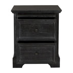 Ensemble de chambre à coucher King-Size (comprend 2 tables de chevet, 1 commode et 1 miroir)