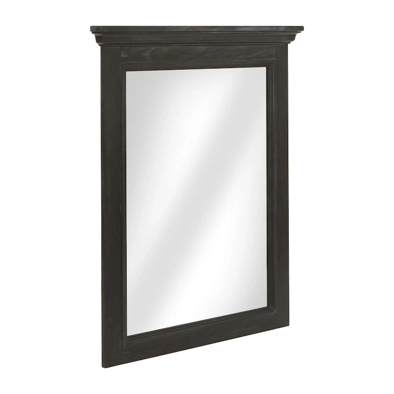 Ensemble de chambre à coucher King-Size (comprend 2 tables de chevet, 1 commode et 1 miroir)