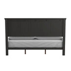 Ensemble de chambre à coucher King-Size (comprend 2 tables de chevet, 1 commode et 1 miroir)