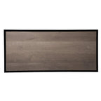 Bureau en bois marron de style transitoire