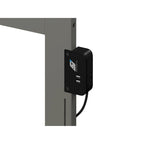 Lit plateforme king-size gris avec deux tiroirs