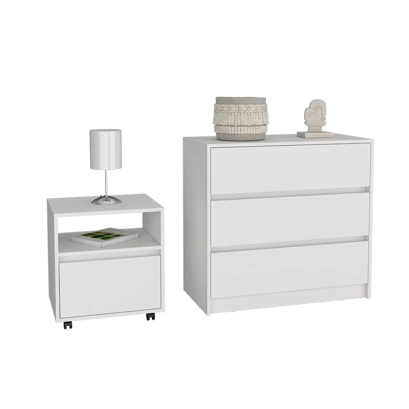 Ensemble de meubles de chambre à coucher deux pièces