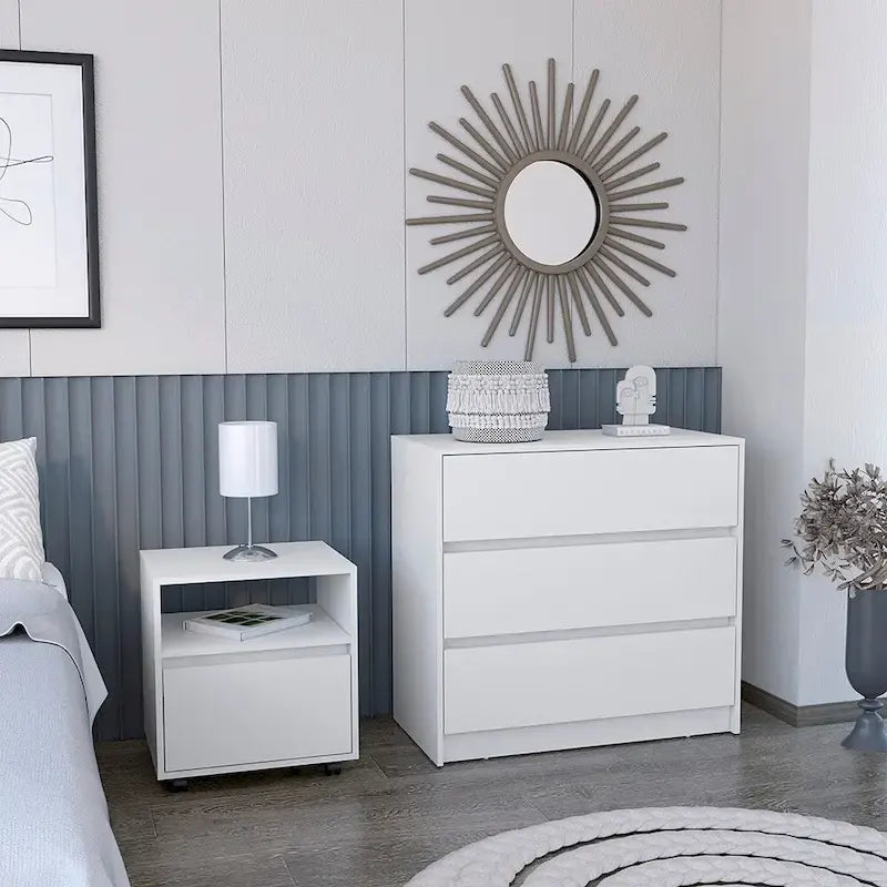 Ensemble de meubles de chambre à coucher deux pièces