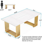 70,9 Table de bureau moderne, Bureau d'ordinateur de direction