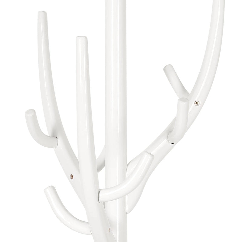 Porte-manteau sur pied en forme de branche d'arbre réglable, en bois d'hévéa – 42,0 cm (Dia.) x 182,0 cm (H)