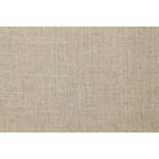 Chaise de salle à manger moderne tapissée de tissu ivoire