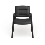 Fauteuil de réception de direction capitonné - Noir