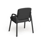 Fauteuil de réception de direction capitonné - Noir