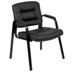 Fauteuil de réception de direction capitonné - Noir