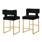 Tabourets de bar hauteur comptoir modernes - Lot de 2