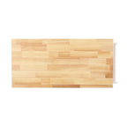 Desserte de cuisine moderne en bois (avec roues, tiroir et meuble de rangement)