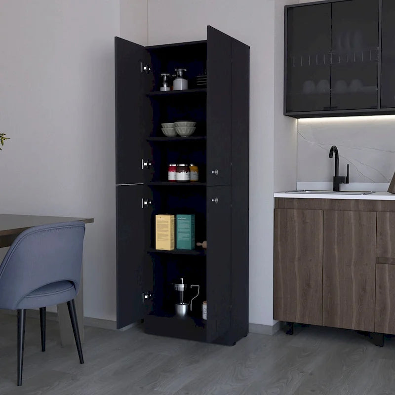 Meuble de rangement 4 portes, 5 compartiments cachés — Aucune donnée disponible