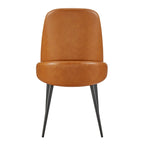 Chaise de salle à manger en cuir