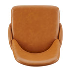 Chaise de salle à manger en cuir