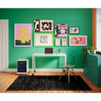 Classeur vertical mobile à deux tiroirs, largeur courrier, profondeur 45 cm