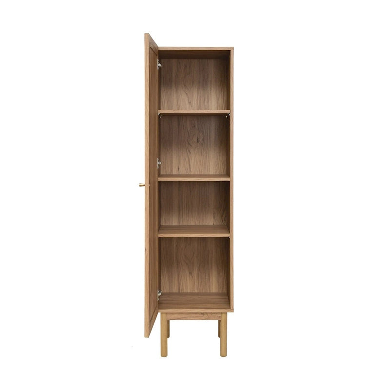 Meuble de rangement pour linge de maison Chêne, 15 L x 60 H x 15 P