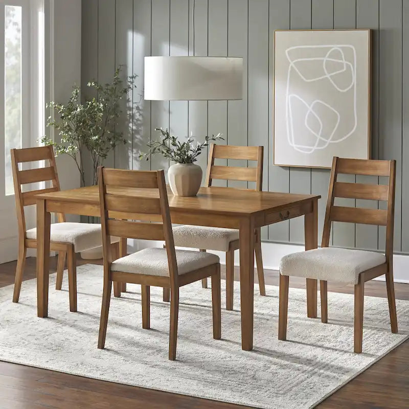 Chaise de salle à manger en bois massif