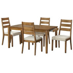 Chaise de salle à manger en bois massif