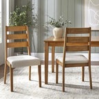 Chaise de salle à manger en bois massif