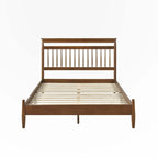 Lit plateforme California King de style transitionnel