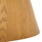 Table de salle à manger ovale en bois naturel – 200 cm de large x 117 cm de profondeur x 76 cm de haut